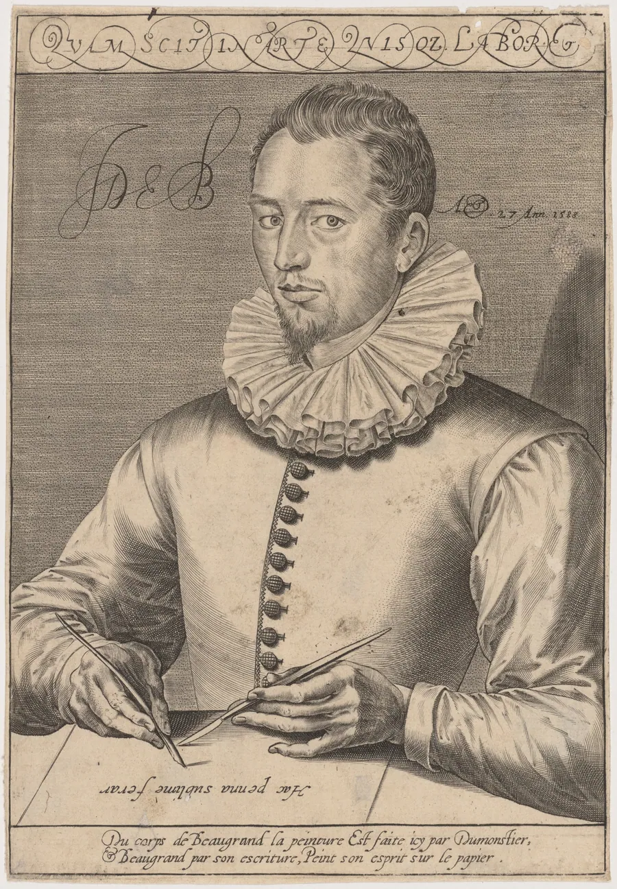 Jean de Beaugrand by Thomas de Leu