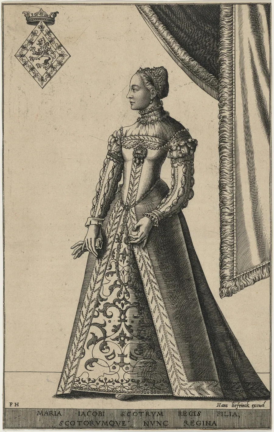 Mary, Queen of Scots by Frans Huys
