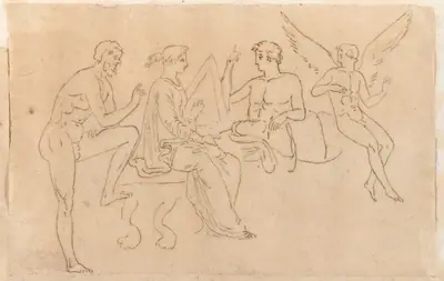 Gods and a Goddess in Conversation