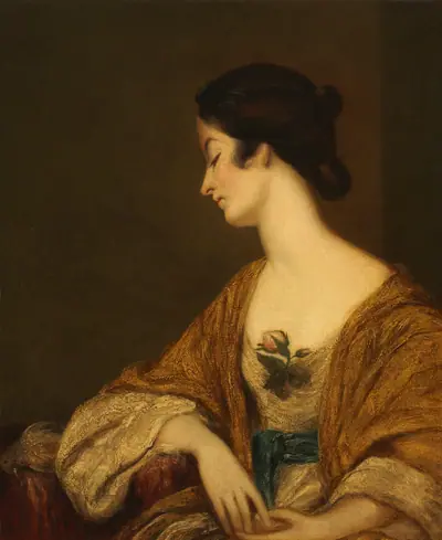 Portrait of Mrs. George Collier