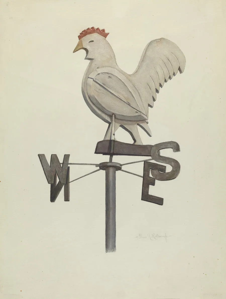 Weather Vane by Elmer R. Kottcamp