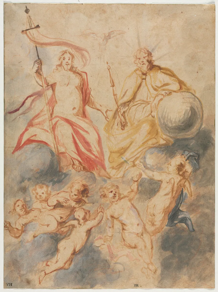 Holy Trinity by Theodor van Thulden