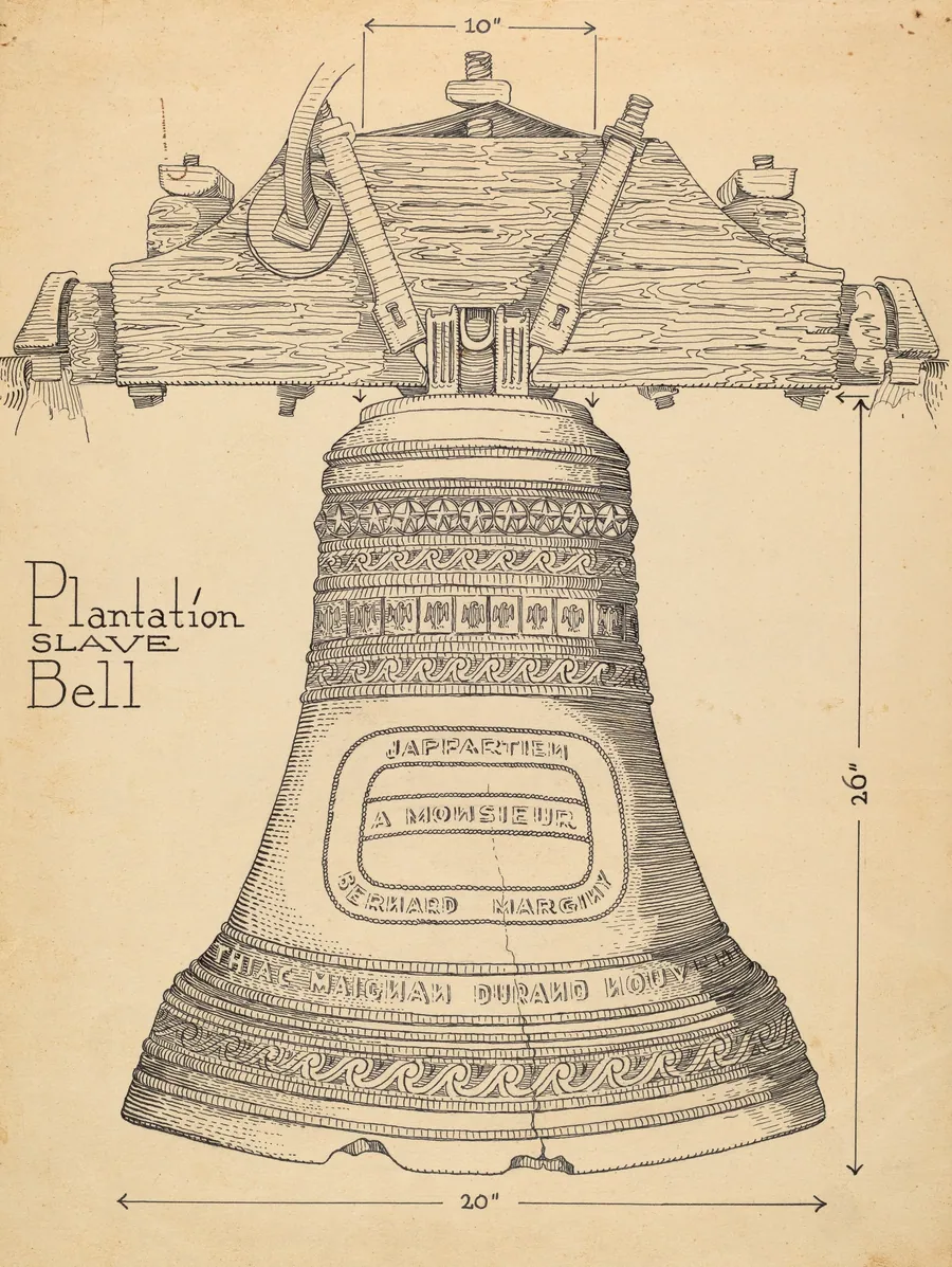 Fontainbleau Plantation Bell by Thomas Byrne
