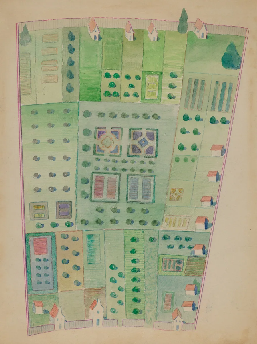 Dutch Garden Plan by George Stonehill