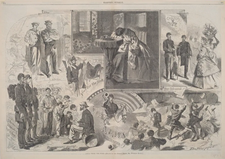 News from the War by American 19th Century