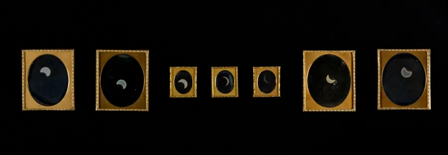 Eclipse of the Sun by W. & F. Langenheim