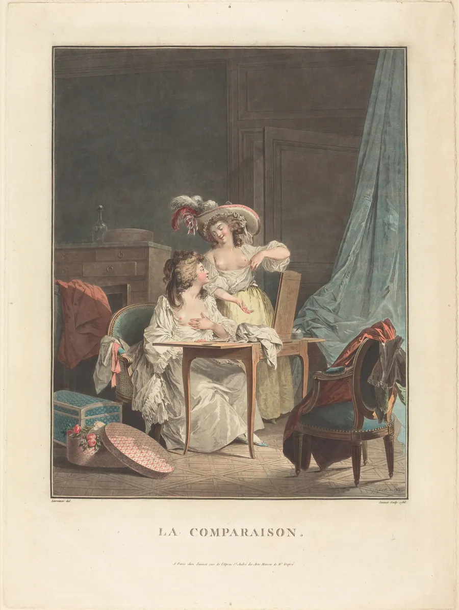 La Comparaison by Jean-François Janinet