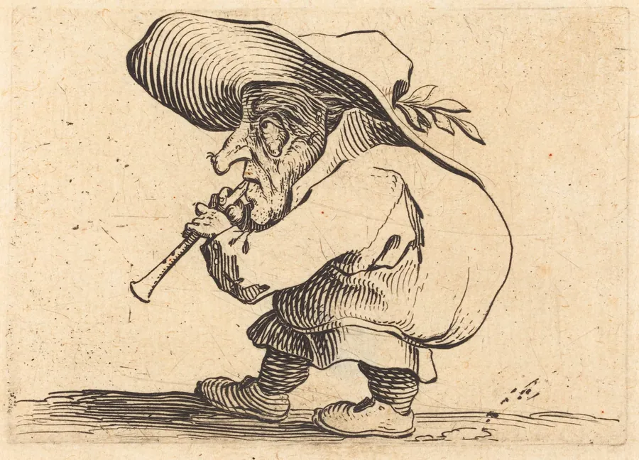 The Flageolet Player by Jacques Callot