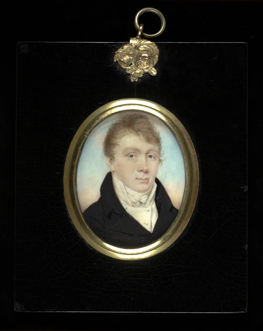 Jonathan Jones Wheeler by Raphaelle Peale, born Annapolis, MD 1774-died Philadelphia, PA 1825