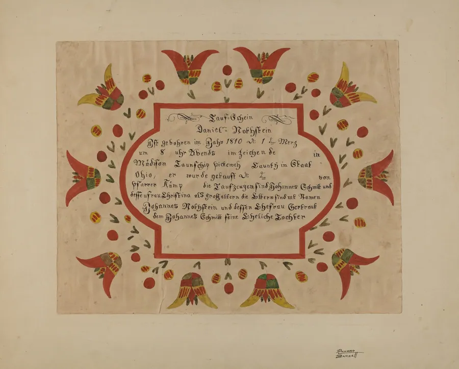 Fraktur by Richard Barnett