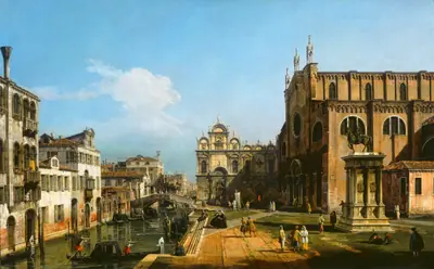 The Campo di SS. Giovanni e Paolo, Venice