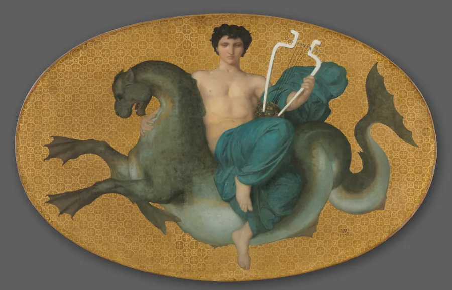 Arion on a Sea Horse by William Adolphe Bouguereau