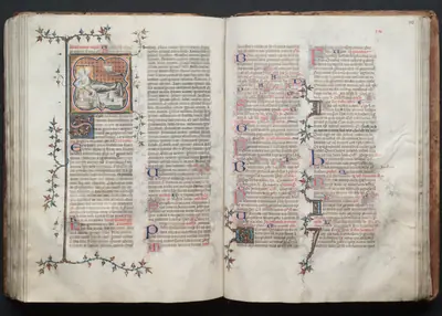 The Gotha Missal: Fol. 123r, Text