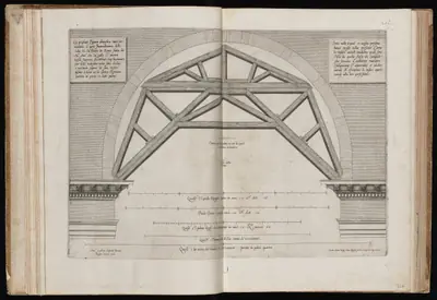 Wooden Falsework Supporting a Vault
