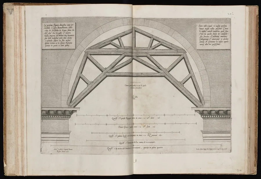 Wooden Falsework Supporting a Vault by Jacob Bos