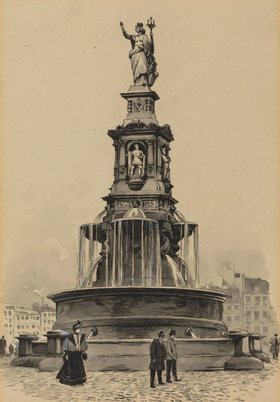 Hansa-Brunnen by Fritz Stoltenberg