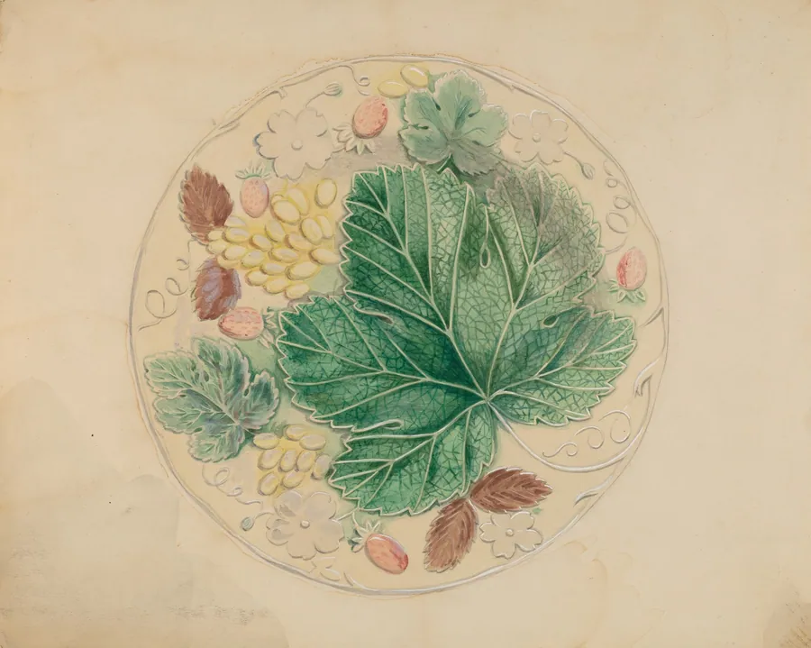 Plate by Dorothy Posten