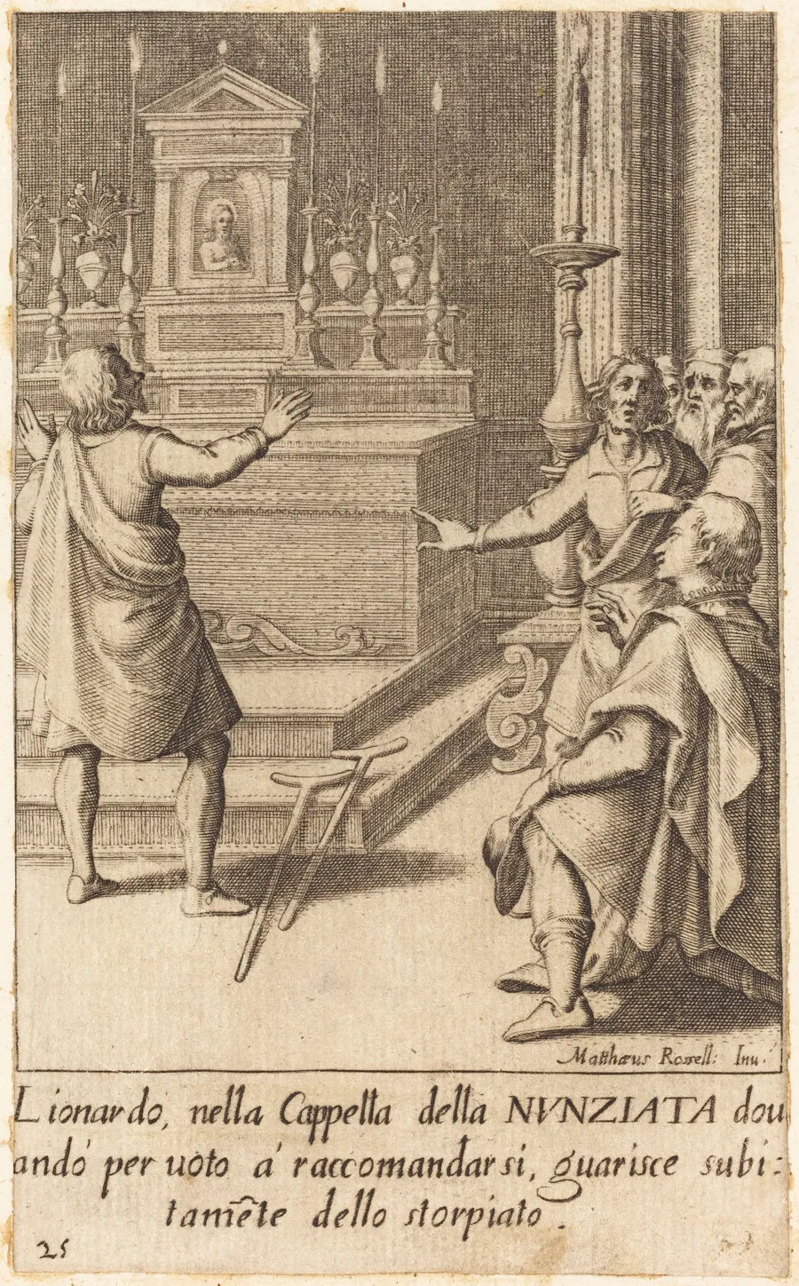 Lionardo by Jacques Callot