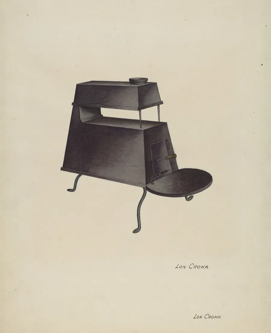 Shaker Stove by Lon Cronk