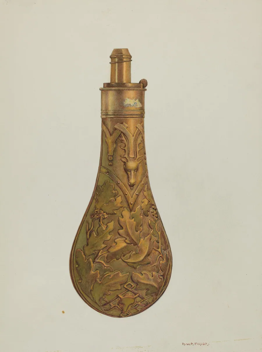 Powder Flask by Robert W.R. Taylor