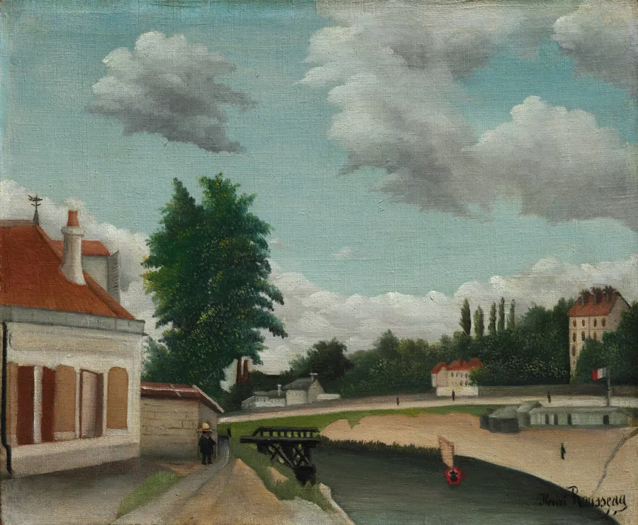 Outskirts of Paris by Henri Rousseau