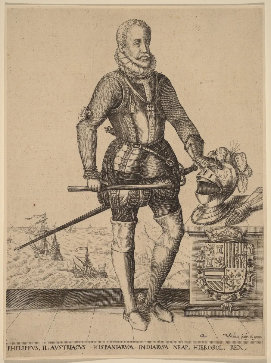 Philip II, King of Spain by Christoffel van Sichem I
