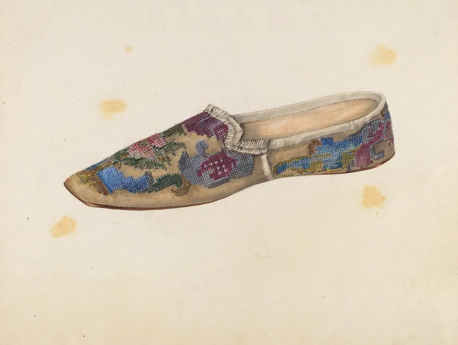 Woman's Slipper by Virginia Berge