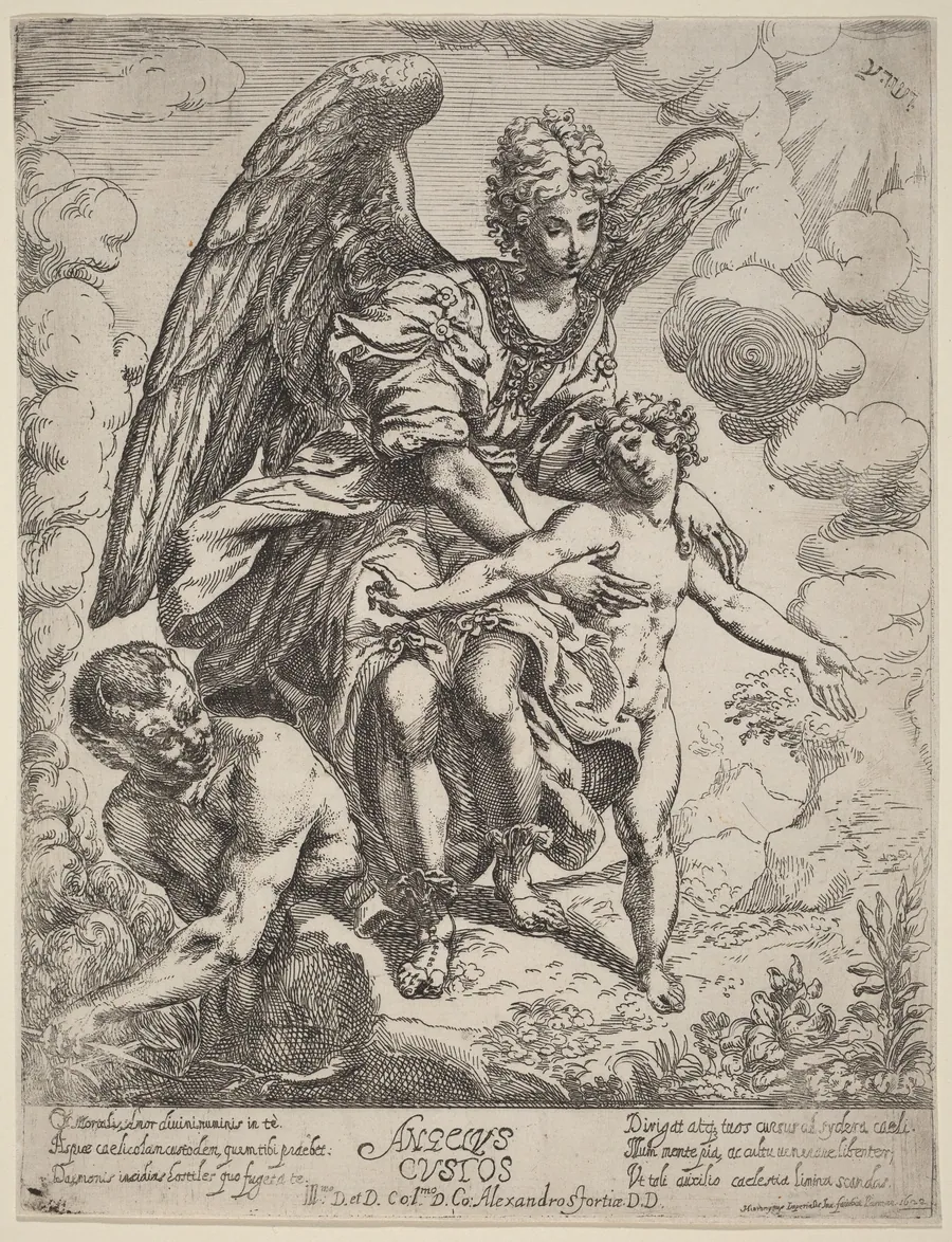 Guardian Angel by Girolamo Imperiale I