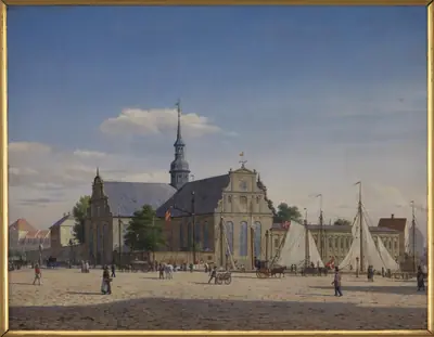 Parti ved Holmens Kirke