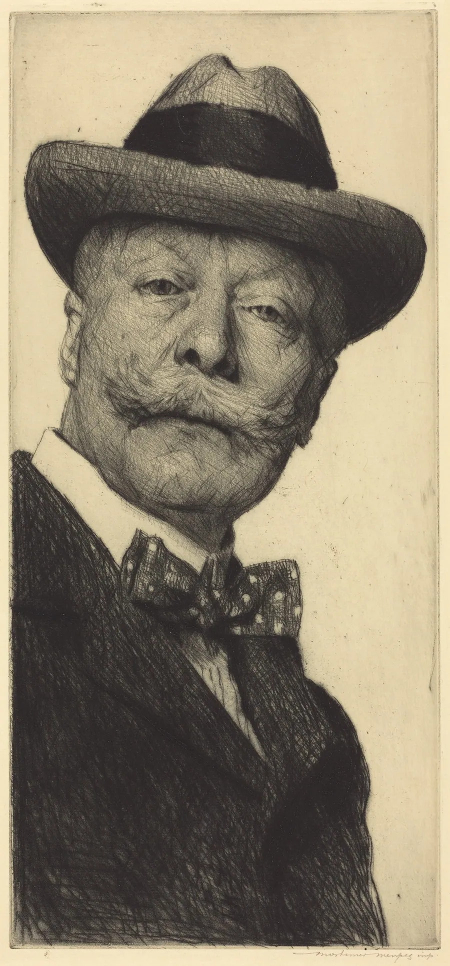 Self-Portrait by Mortimer Menpes