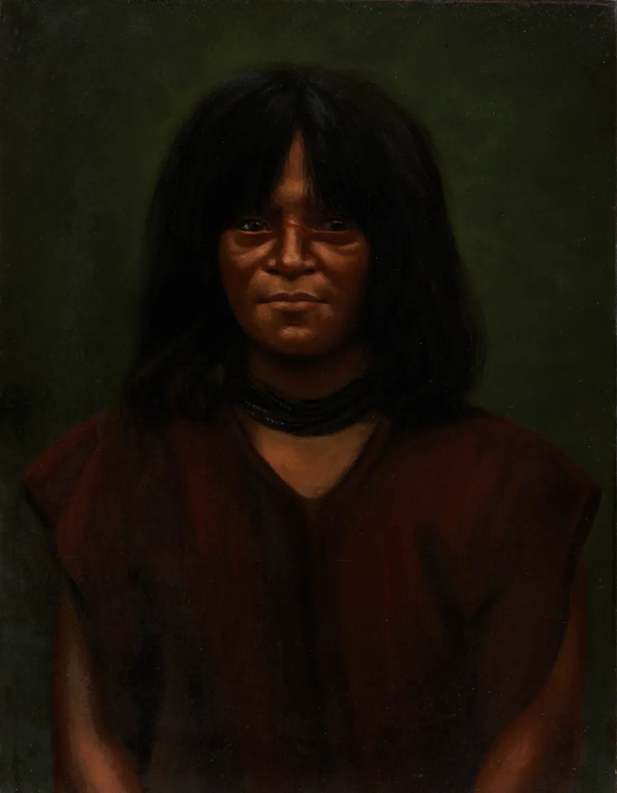 Jivaro Indian by Unidentified (South American?)