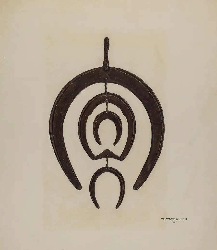 Blacksmith's Sign by Walter W.  Zausch
