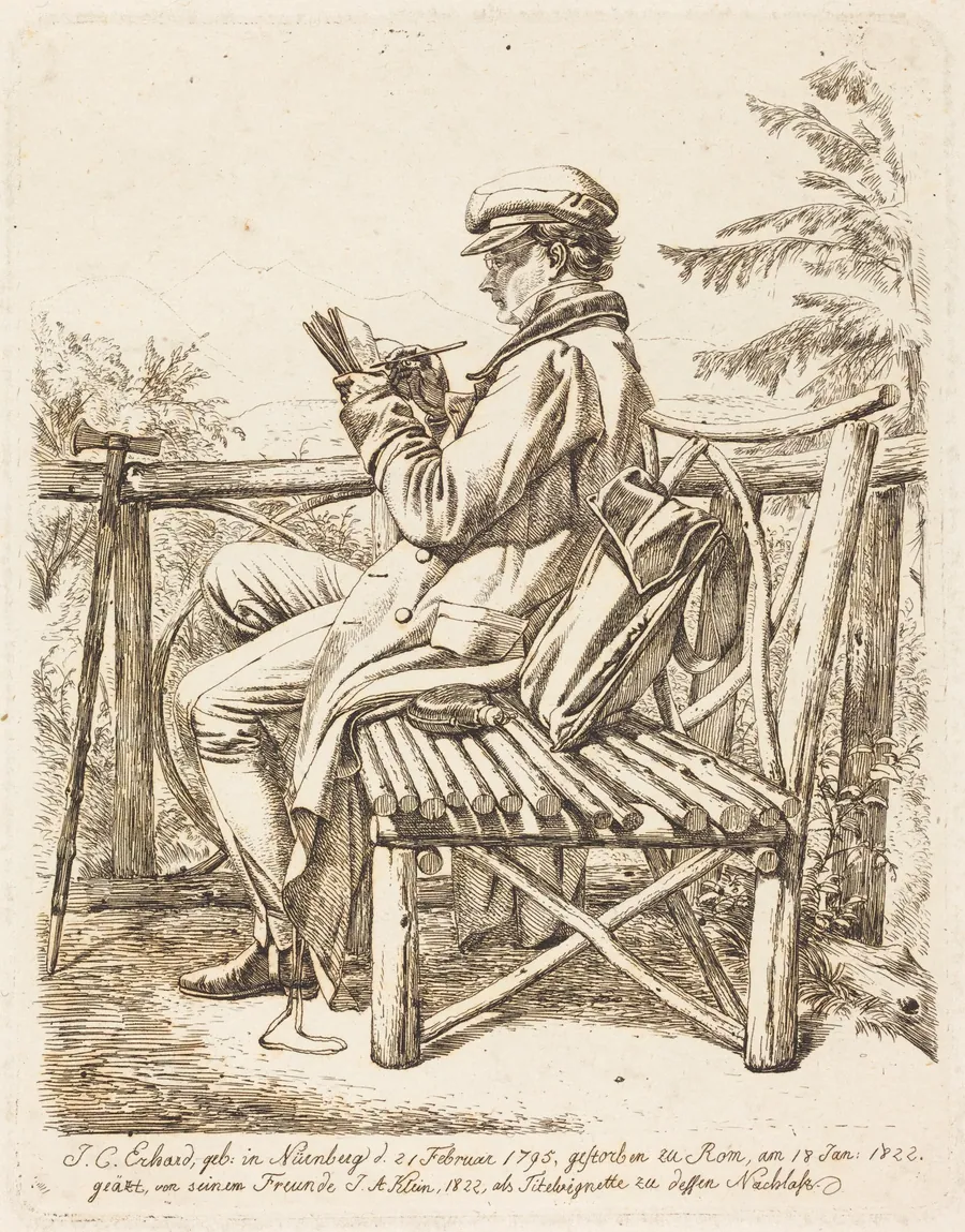 J.C. Erhard by Johann Adam Klein