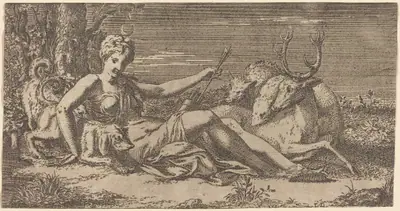 Diana Resting