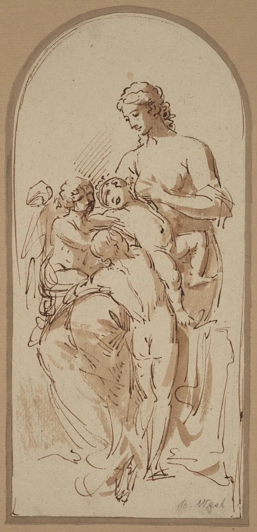Charity by Benjamin West