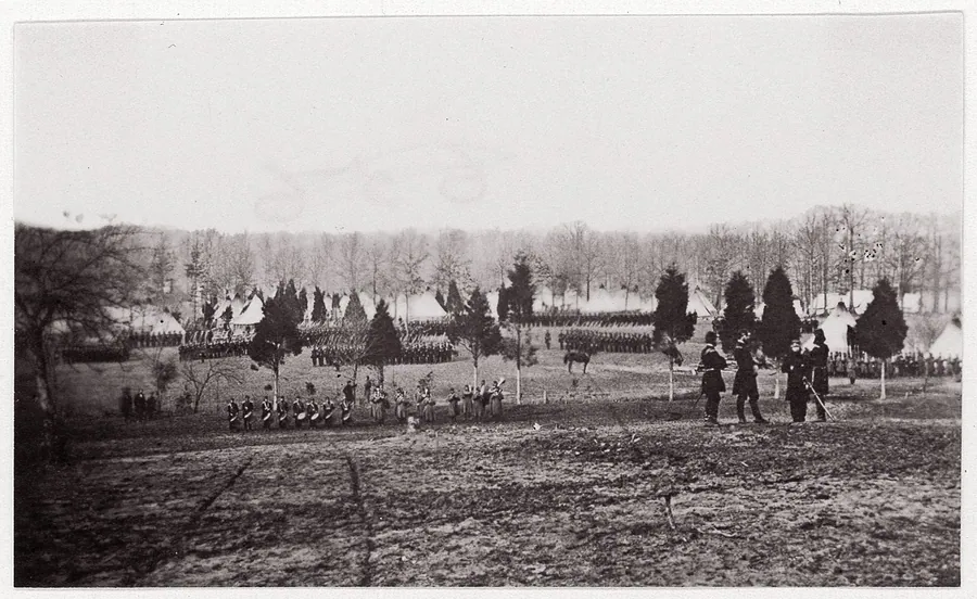 74th New York Infantry by Mathew B. Brady