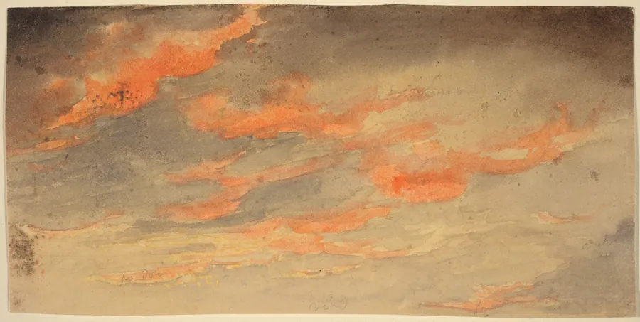 Clouds at Sunset by James Hamilton Shegogue