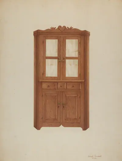 Corner Cupboard