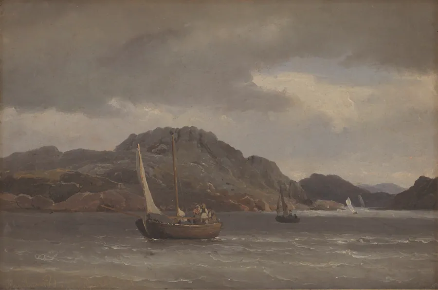 Skærgården ved Marstrand by C.F. Sørensen