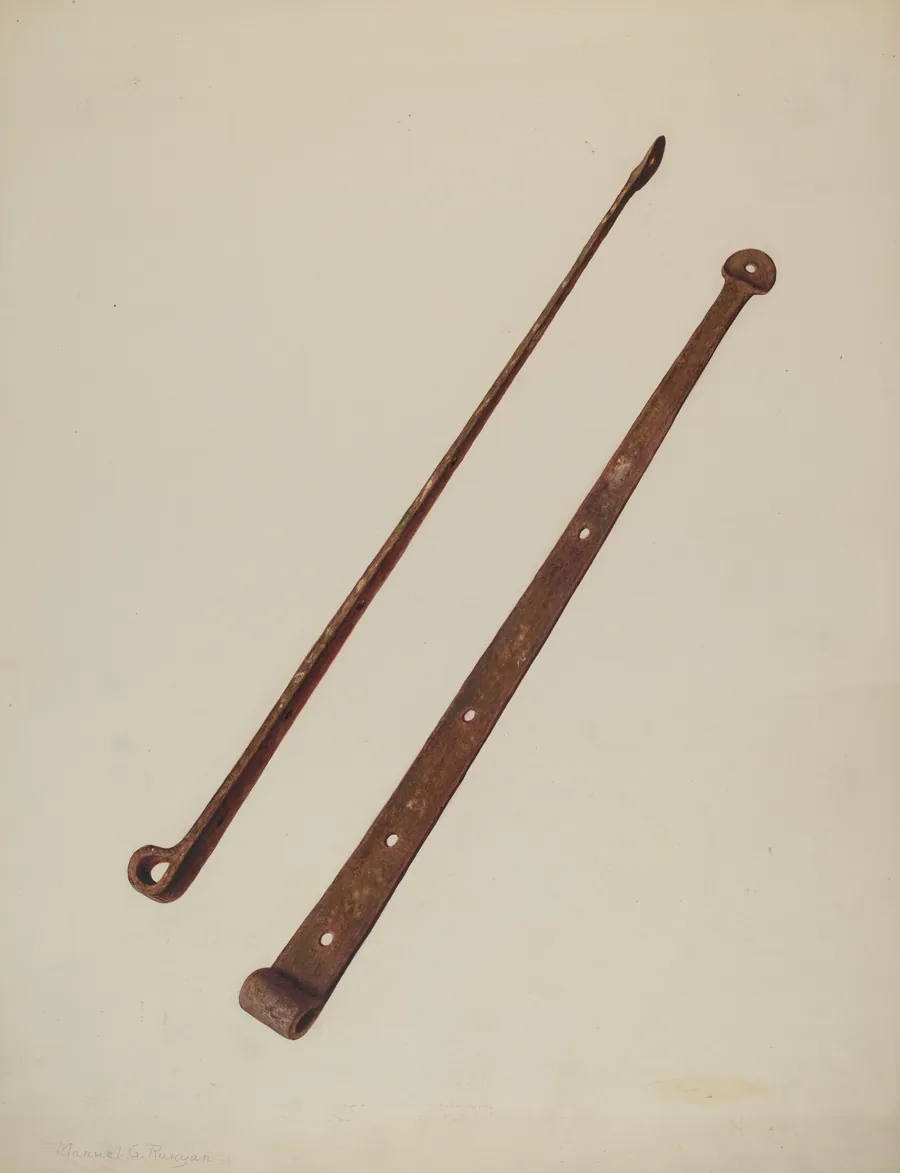 Strap Hinges by Manuel G. Runyan