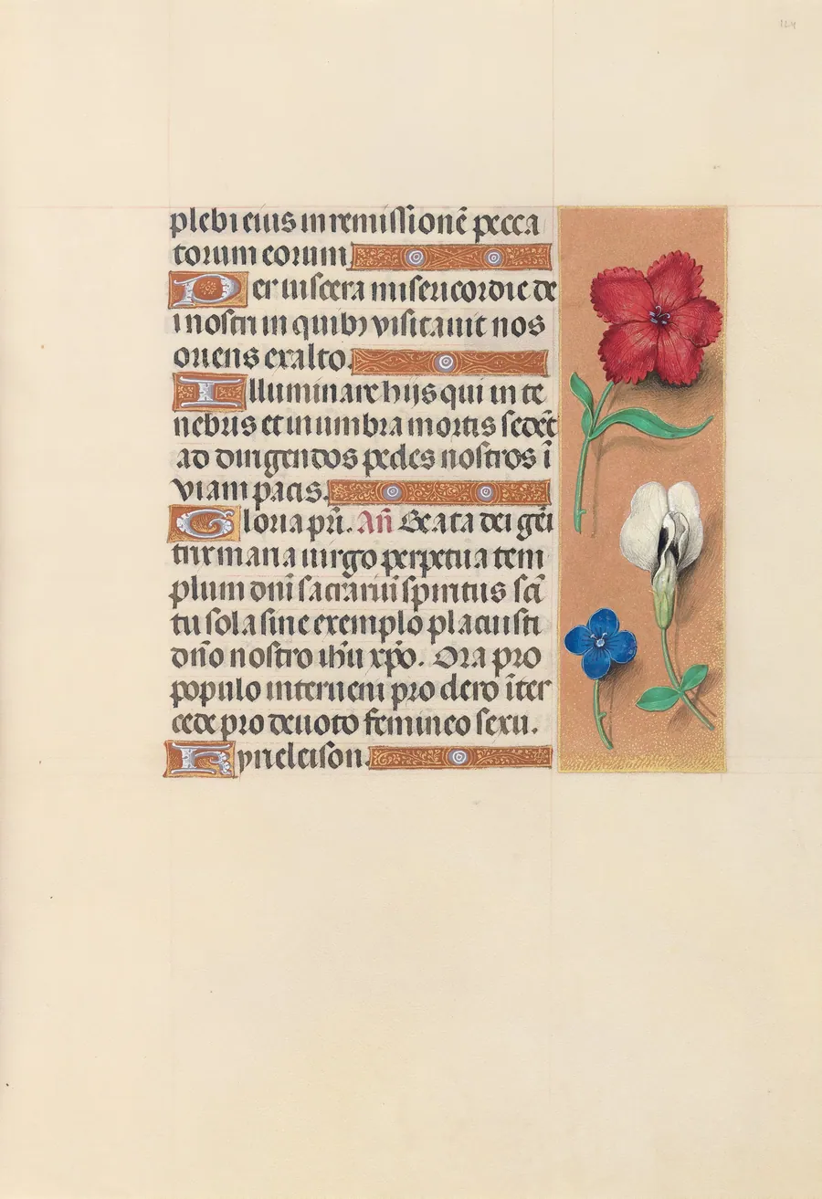 Hours of Queen Isabella the Catholic, Queen of Spain:  Fol. 124r by Master of the First Prayerbook of Maximillian