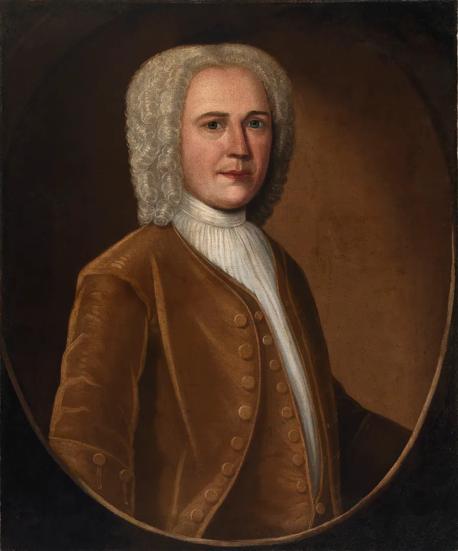 A Member of the Livingston Family by John Smibert, born Edinburgh, Scotland 1688-died Boston, MA 1751
