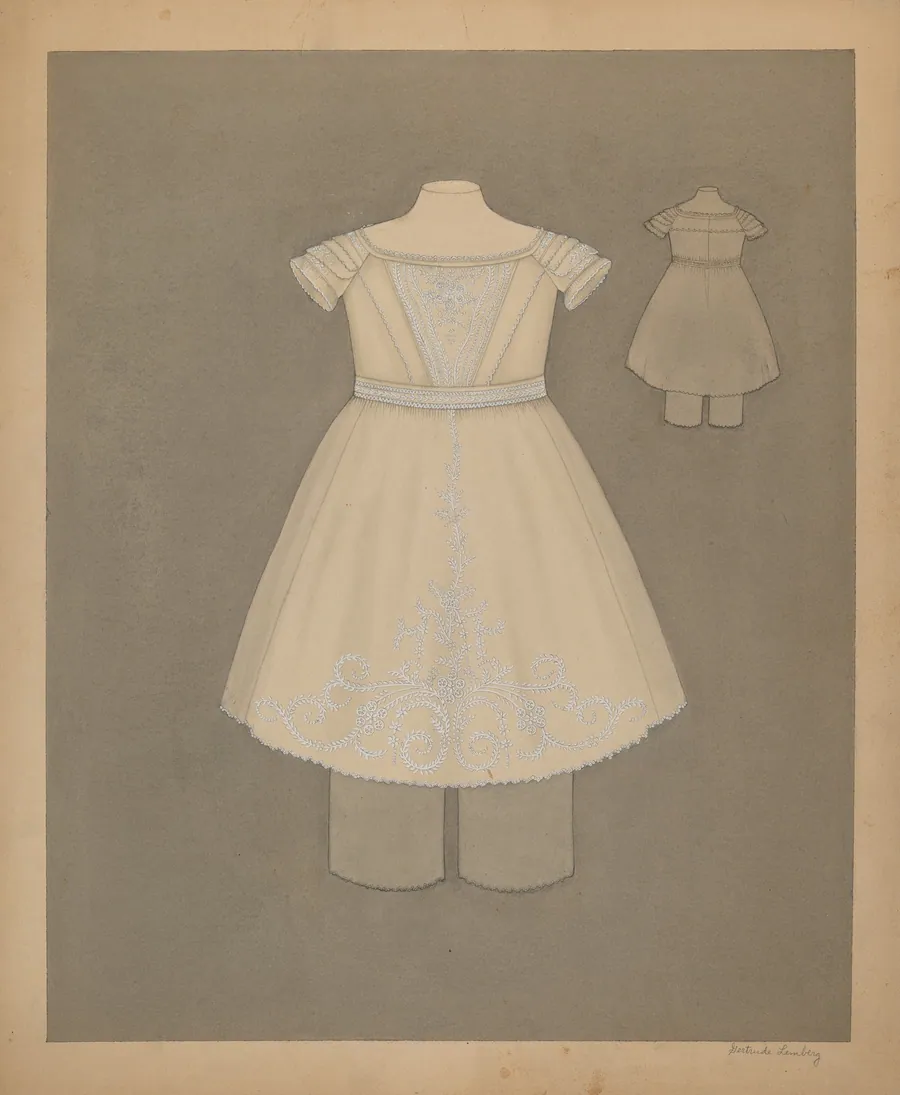 Child's Dress by Gertrude Lemberg