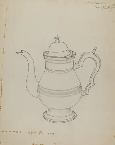 Silver Coffee Pot