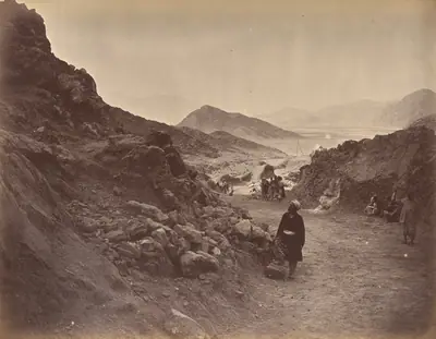 The Descent from Khurd Khyber, Looking Towards Bassaule