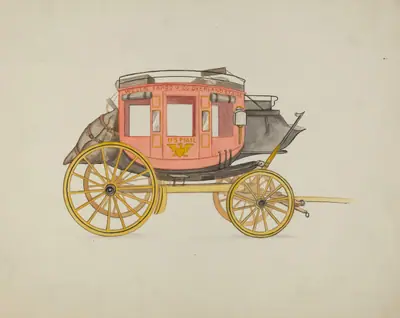 Stage-coach