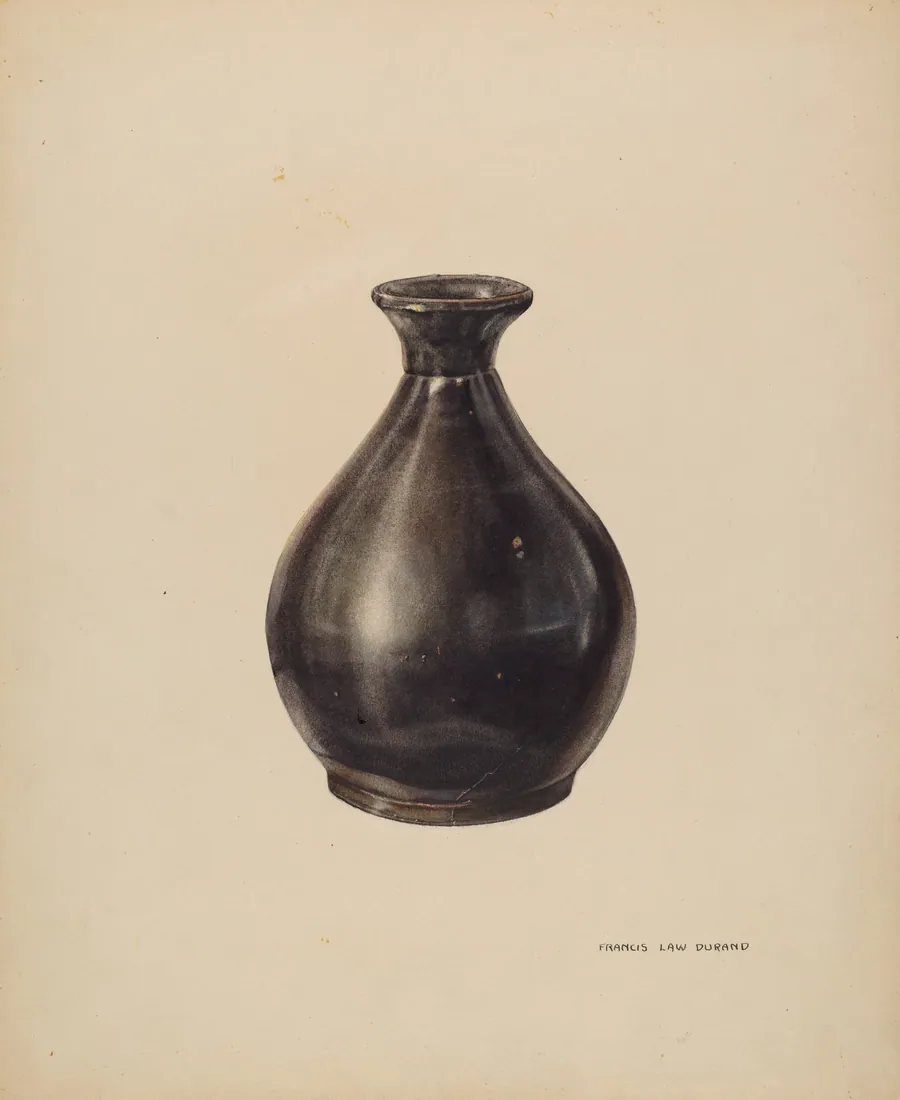 Flower Vase by Francis Law Durand