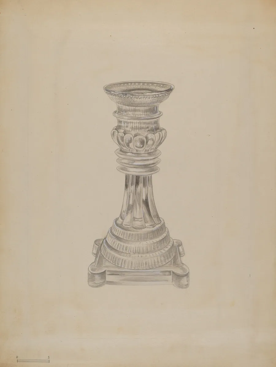 Candlestick by Gertrude Lemberg