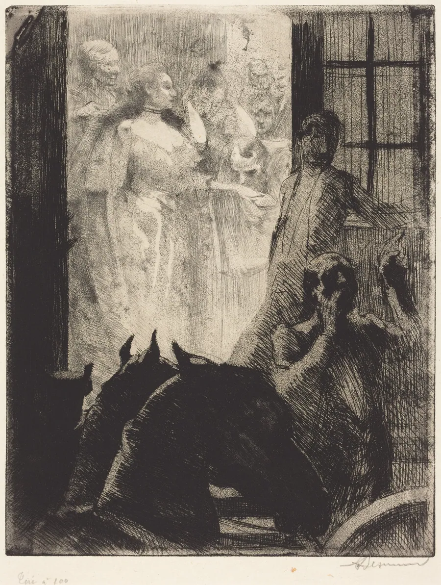 Social Triumph (Le Triomphe mondain) by Albert Besnard