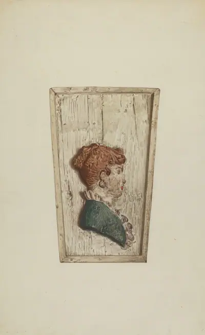 Keystone from Ship's Woodwork